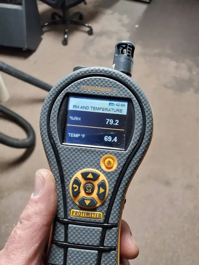 Moisture meter humidity assessment for Mold Remediation & Removal in Ames